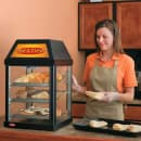 Hatco MDW-1X 15 3/4" Full Service Countertop Heated Display Case - (3) Shelves, Black, 120v thumbnail 2
