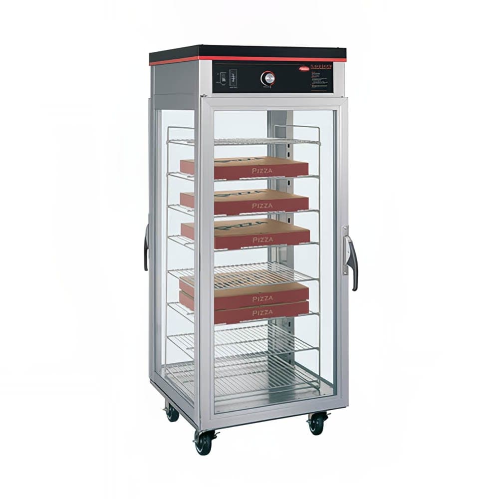 Hatco PFST-2X Full Height Pass Thru Pizza Holding Cabinet w/ (16) Pizza Box Capacity, 120v