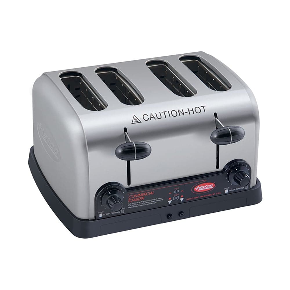 Hatco TPT-208-QS Slot Toaster w/ 4 Slice Capacity & 1 1/4"W Product Opening - 208v