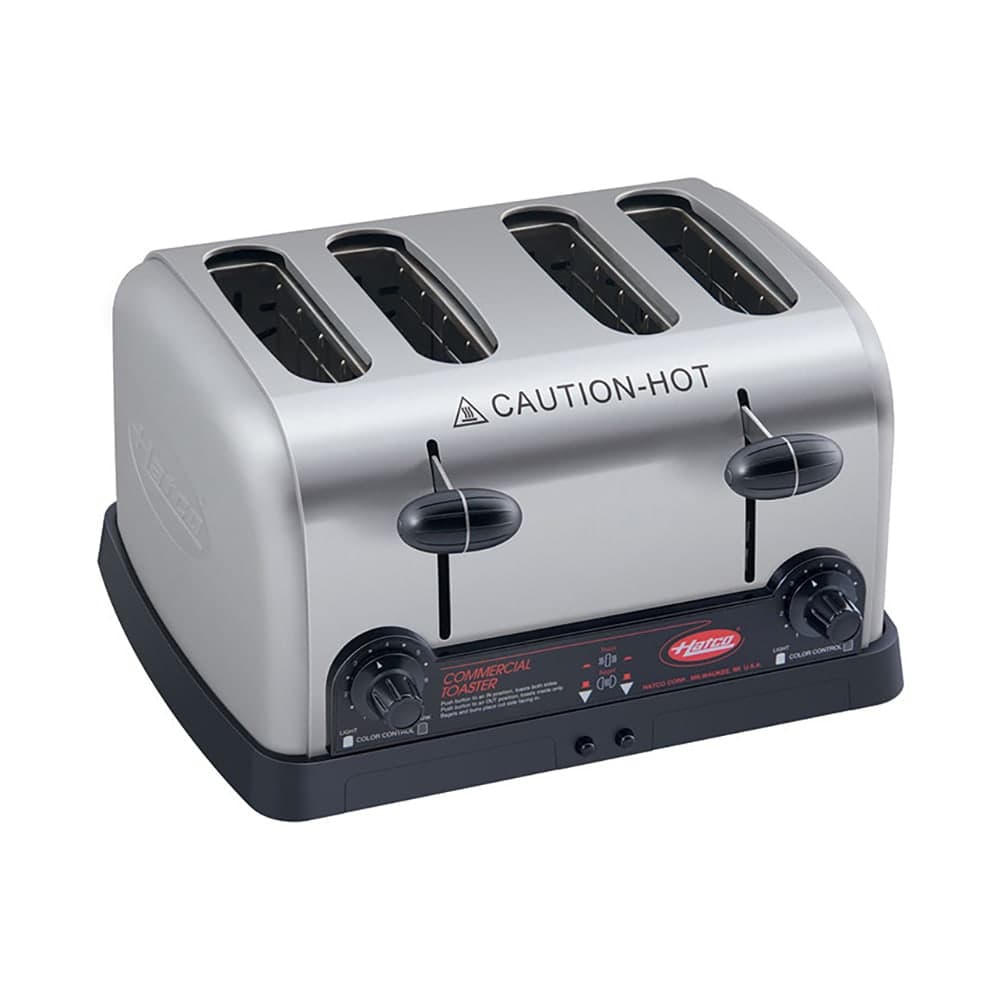 Hatco TPT-240-QS Slot Toaster w/ 4 Slice Capacity & 1 1/4"W Product Opening - 240v