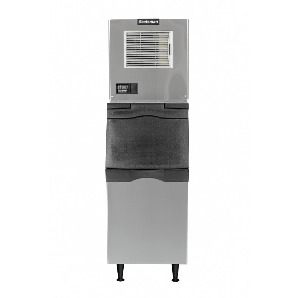 Scotsman MC0322MA-1/B322S 356 lb Prodigy ELITE® Full Cube Ice Machine w/ Bin - 370 lb Storage, Air Cooled, 115v