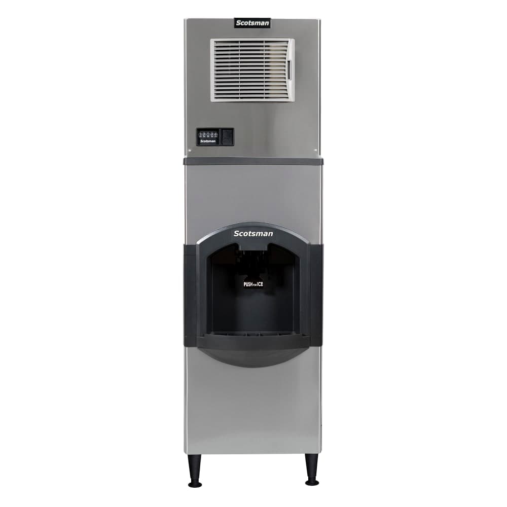 Scotsman MC0322MA-1/HD22B-1 356 lb Prodigy ELITE® Full Cube Ice Machine w/ Ice Dispenser - 120 lb Storage, Bucket Fill, 115v