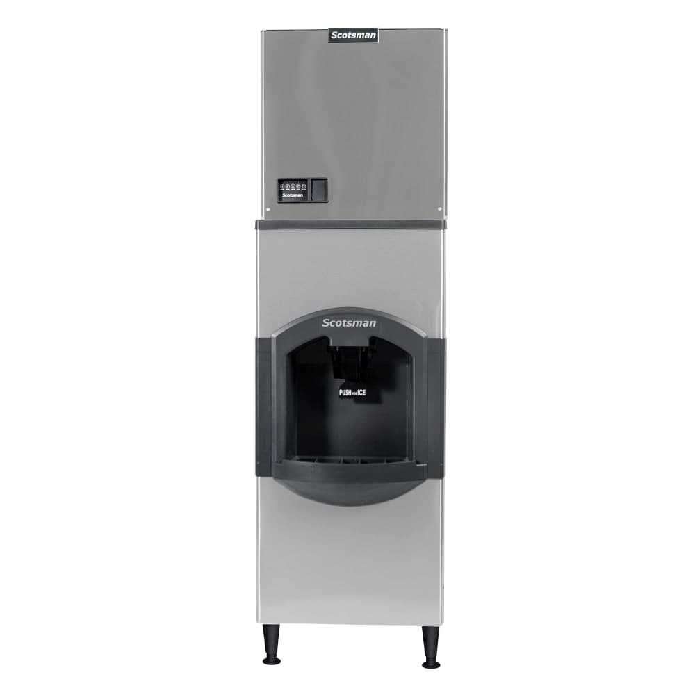 Scotsman MC0322MW-1/HD22B-1 366 lb Prodigy ELITE® Full Cube Ice Machine w/ Ice Dispenser - 120 lb Storage, Bucket Fill, 115v