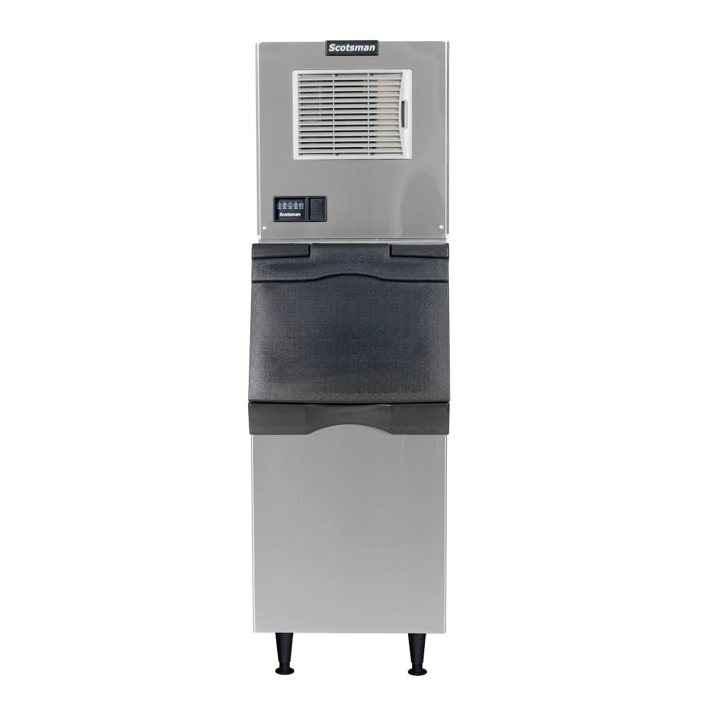 Scotsman MC0322SA-1/B322S 356 lb Prodigy ELITE® Half Cube Ice Machine w/ Bin - 370 lb Storage, Air Cooled, 115v