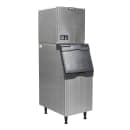 Scotsman MC0322SW-1/B322S 366 lb Prodigy ELITE® Half Cube Ice Machine w/ Bin - 370 lb Storage, Water Cooled, 115v thumbnail 3