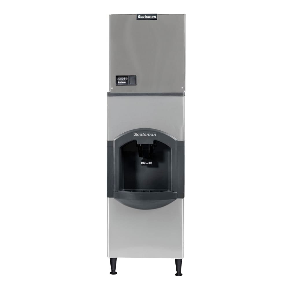 Scotsman MC0322SW-1/HD22B-1 366 lb Prodigy ELITE® Half Cube Ice Machine w/ Ice Dispenser - 120 lb Storage, Bucket Fill, 115v
