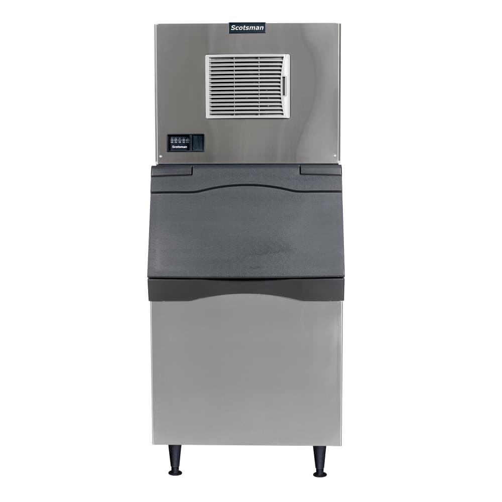 Scotsman MC0330MA-1/B530S 400 lb Prodigy ELITE® Full Cube Ice Machine w/ Bin - 536 lb Storage, Air Cooled, 115v