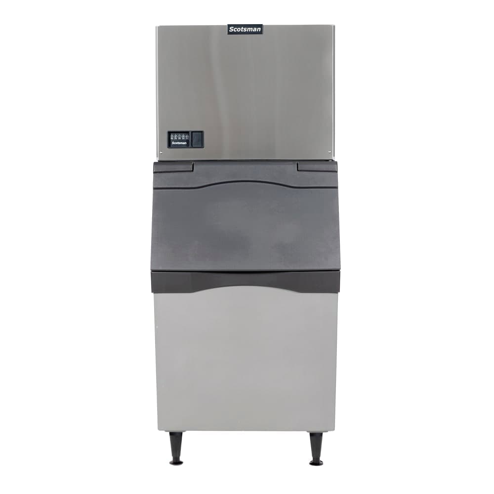Scotsman MC0330MW-1/B530P 420 lb Prodigy ELITE® Full Cube Ice Machine w/ Bin - 536 lb Storage, Water Cooled, 115v