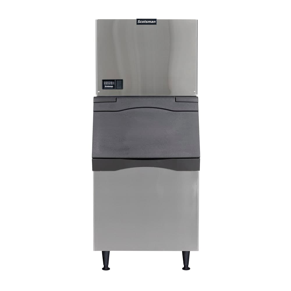 Scotsman MC0330MW-1/B530S 420 lb Prodigy ELITE® Full Cube Ice Machine w/ Bin - 536 lb Storage, Water Cooled, 115v