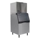 Scotsman MC0330MW-1/B530S 420 lb Prodigy ELITE® Full Cube Ice Machine w/ Bin - 536 lb Storage, Water Cooled, 115v thumbnail 3