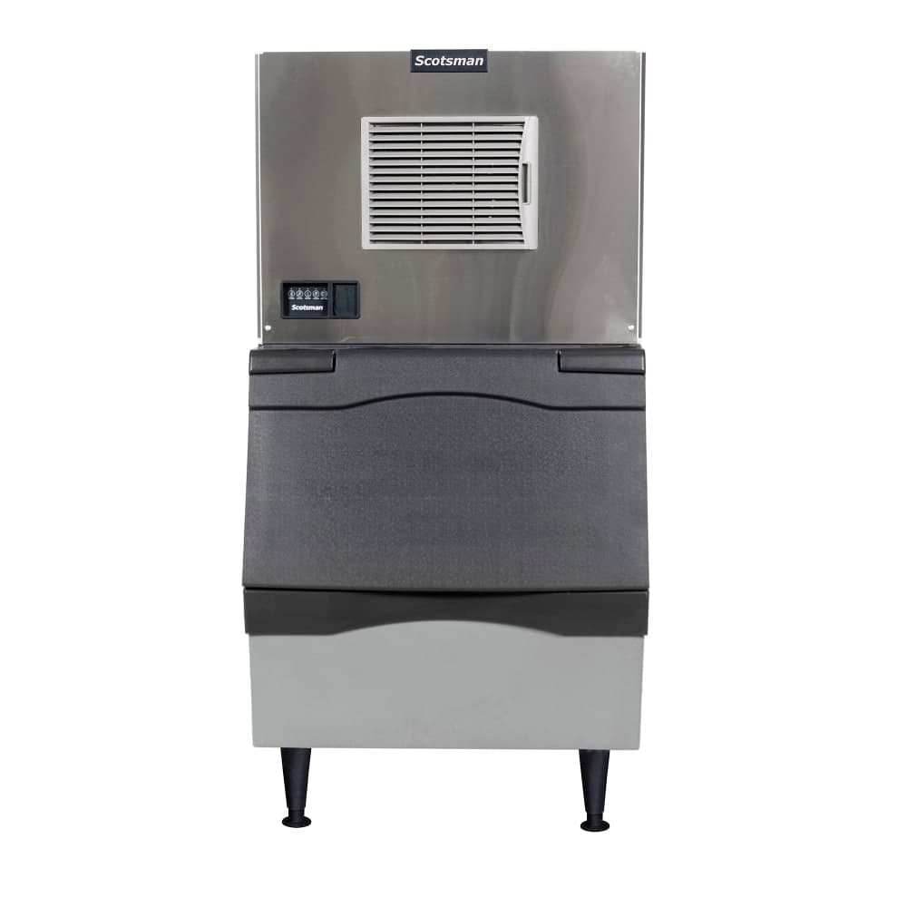 Scotsman MC0330SA-1/B330P 400 lb Prodigy ELITE® Half Cube Ice Machine w/ Bin - 344 lb Storage, Air Cooled, 115v