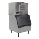 Scotsman MC0330SA-1/B330P 400 lb Prodigy ELITE® Half Cube Ice Machine w/ Bin - 344 lb Storage, Air Cooled, 115v thumbnail 3