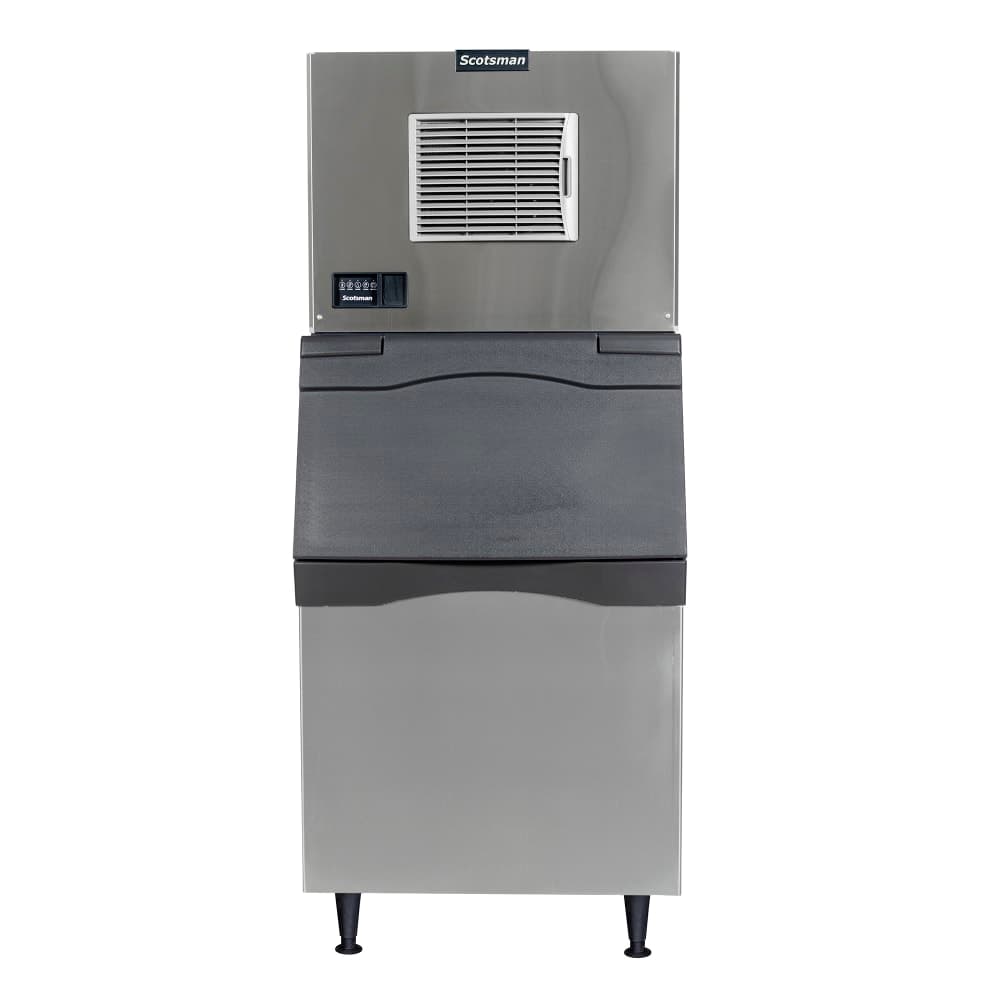 Scotsman MC0330SA-1/B530S 400 lb Prodigy ELITE® Half Cube Ice Machine w/ Bin - 536 lb Storage, Air Cooled, 115v