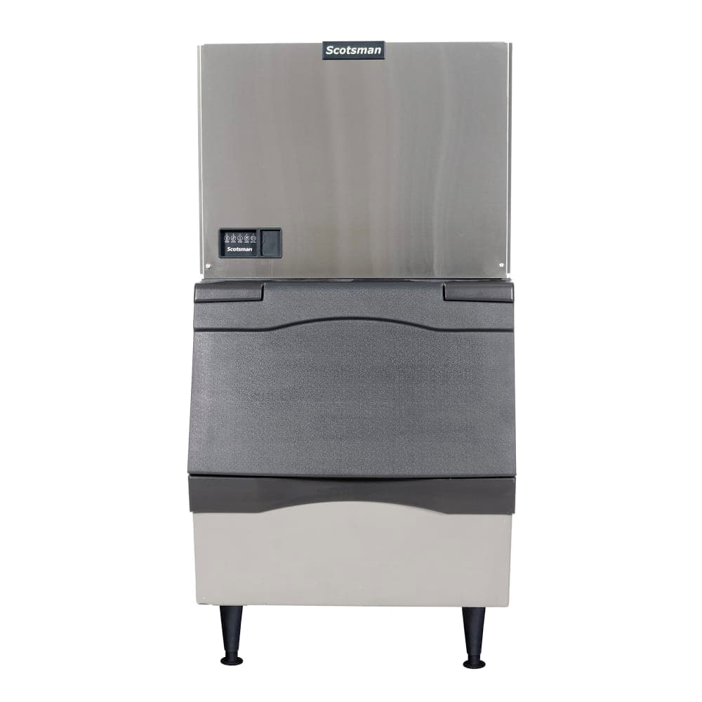 Scotsman MC0330SW-1/B330P 420 lb Prodigy ELITE® Half Cube Ice Machine w/ Bin - 344 lb Storage, Water Cooled, 115v