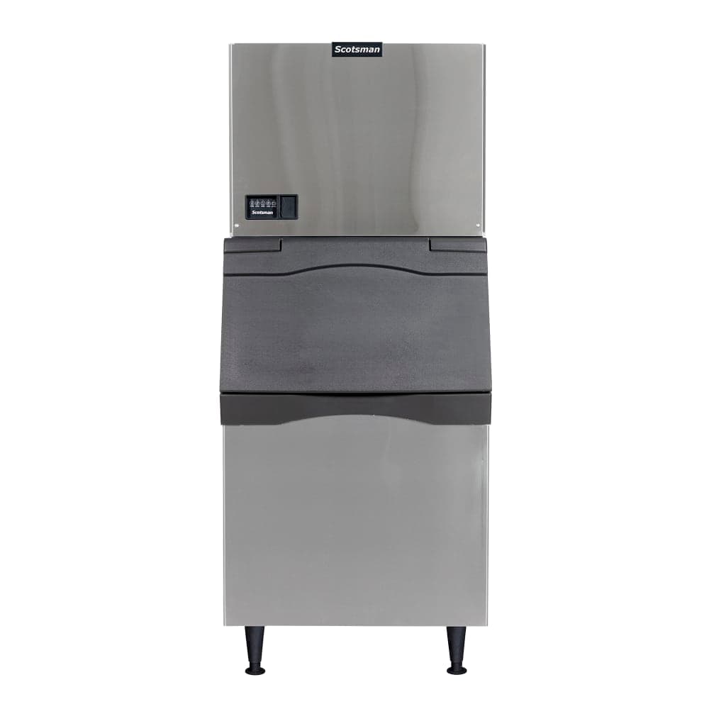 Scotsman MC0330SW-1/B530S 420 lb Prodigy ELITE® Half Cube Ice Machine w/ Bin - 536 lb Storage, Water Cooled, 115v