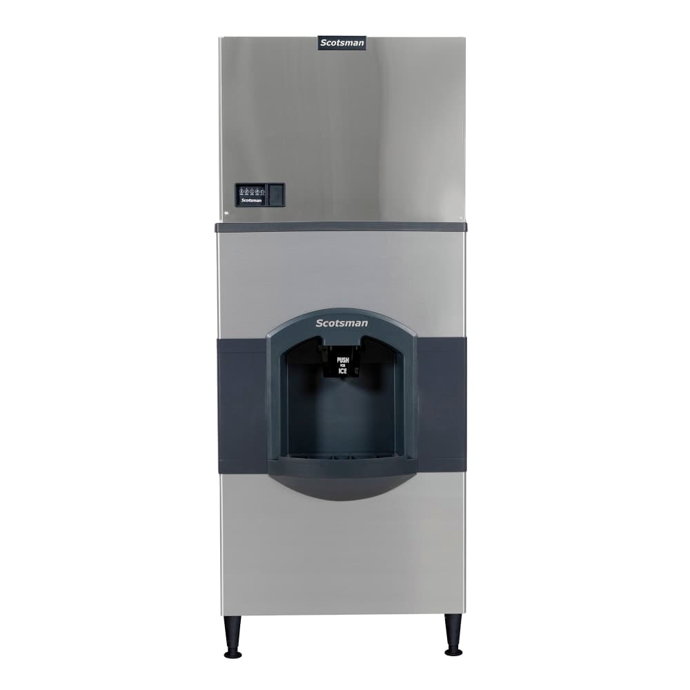 Scotsman MC0330SW-1/HD30B-1 420 lb Prodigy ELITE® Half Cube Ice Machine w/ Ice Dispenser - 180 lb Storage, Bucket Fill, 115v