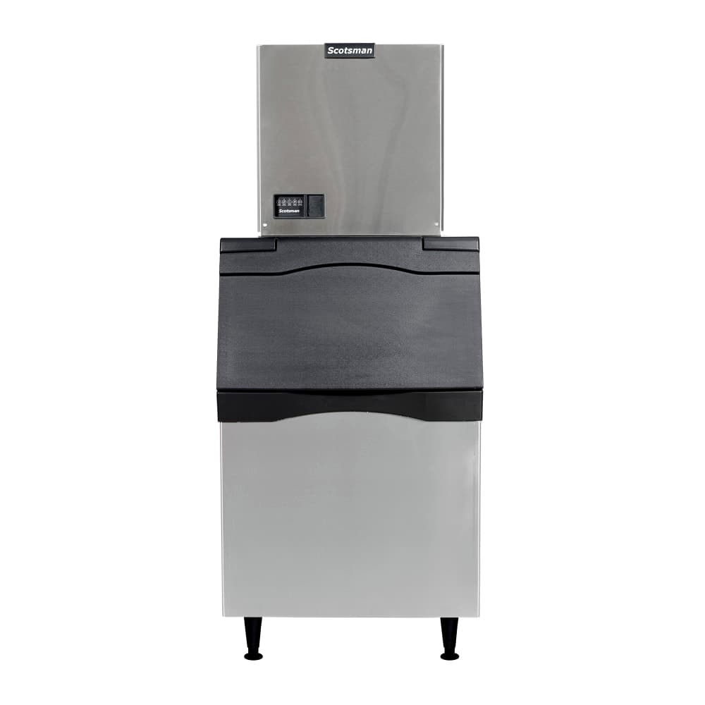 Scotsman MC0522MW-1/B530S/KBT27 480 lb Prodigy ELITE® Full Cube Ice Machine w/ Bin - 536 lb Storage, Water Cooled, 115v