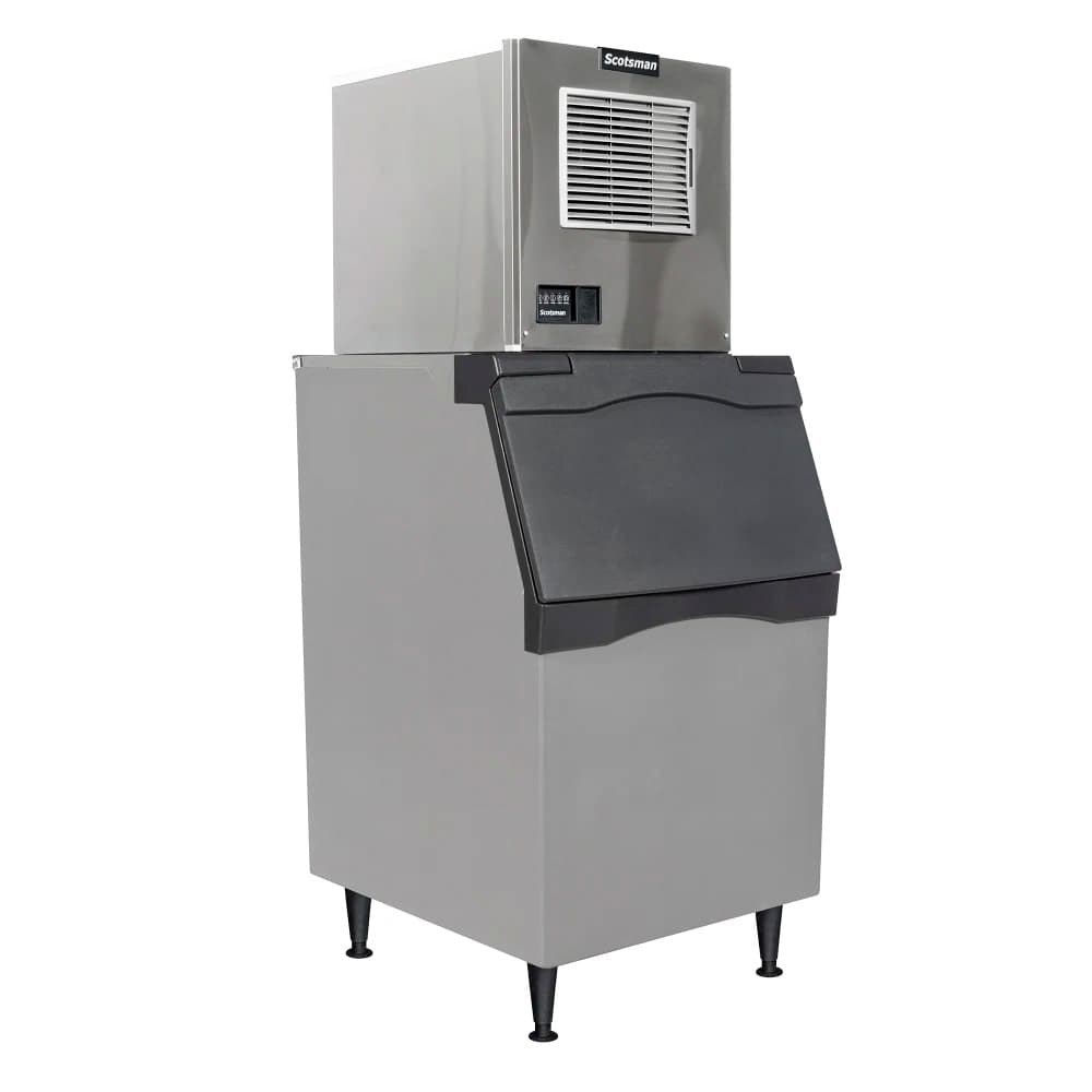 Scotsman MC0522SA-1/B530P/KBT27 475 lb Prodigy ELITE® Half Cube Ice Machine w/ Bin - 536 lb Storage, Air Cooled, 115v