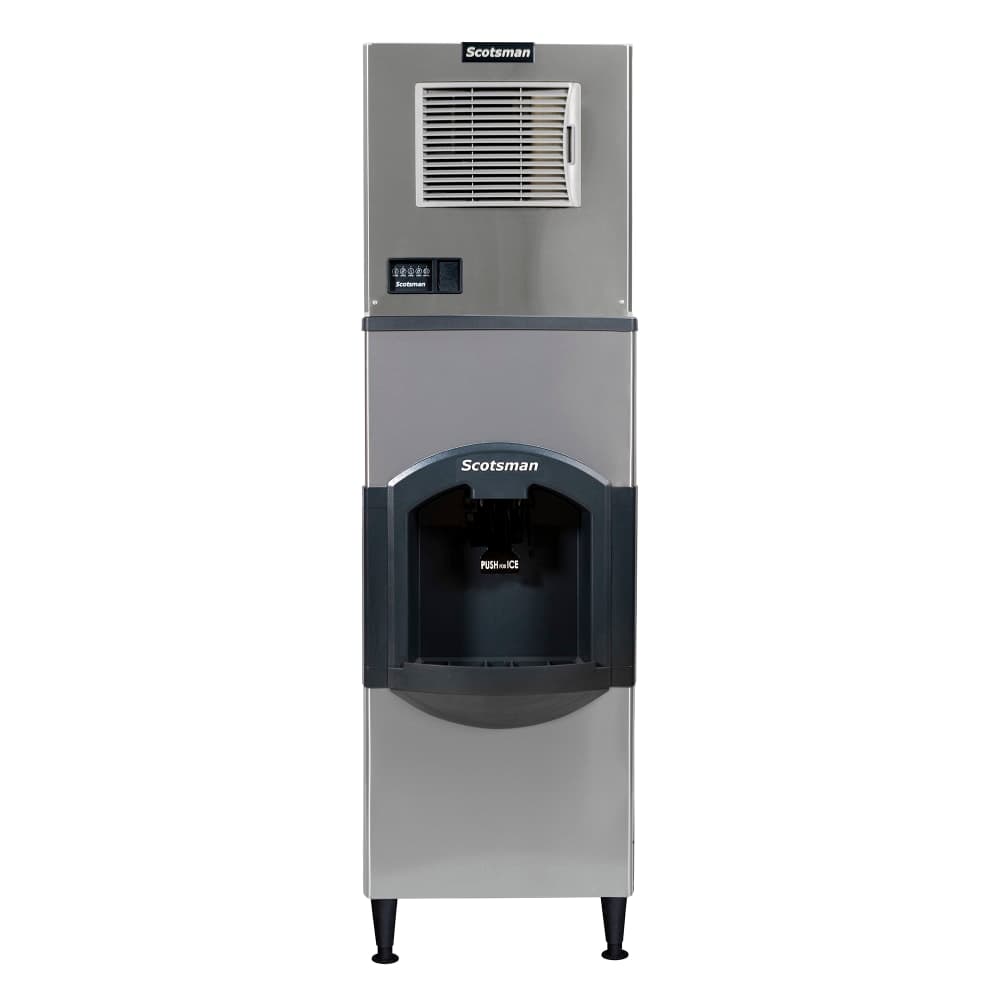 Scotsman MC0522SA-1/HD22B-1 475 lb Prodigy ELITE® Half Cube Ice Machine w/ Ice Dispenser - 120 lb Storage, Bucket Fill, 115v