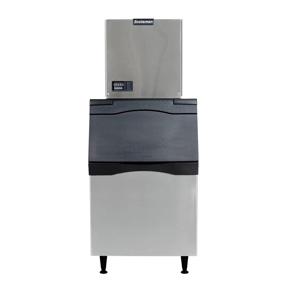 Scotsman MC0522SW-1/B530P/KBT27 480 lb Prodigy ELITE® Half Cube Ice Machine w/ Bin - 536 lb Storage, Water Cooled, 115v