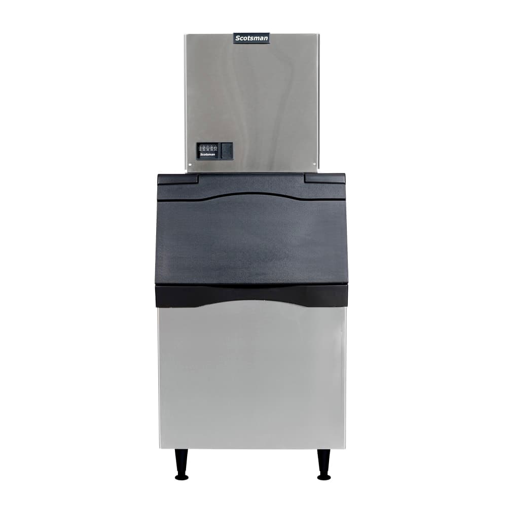 Scotsman MC0522SW-1/B530S/KBT27 480 lb Prodigy ELITE® Half Cube Ice Machine w/ Bin - 536 lb Storage, Water Cooled, 115v