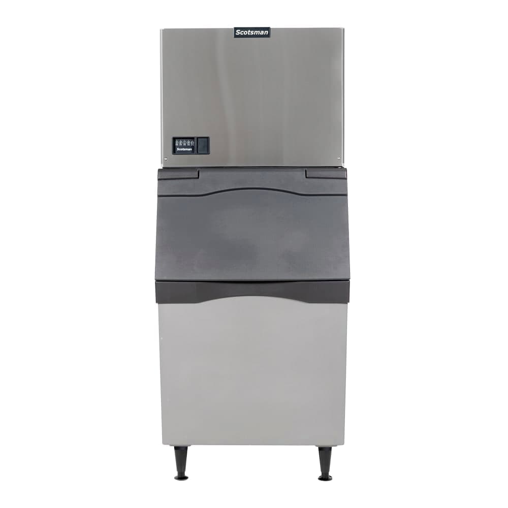 Scotsman MC0530MW-1/B530P 500 lb Prodigy ELITE® Full Cube Ice Machine w/ Bin - 536 lb Storage, Water Cooled, 115v