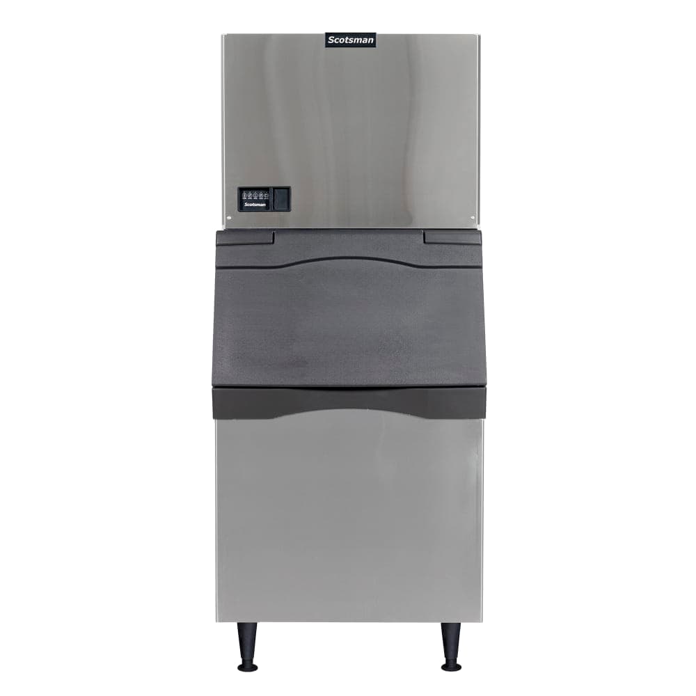 Scotsman MC0530MW-1/B530S 500 lb Prodigy ELITE® Full Cube Ice Machine w/ Bin - 536 lb Storage, Water Cooled, 115v