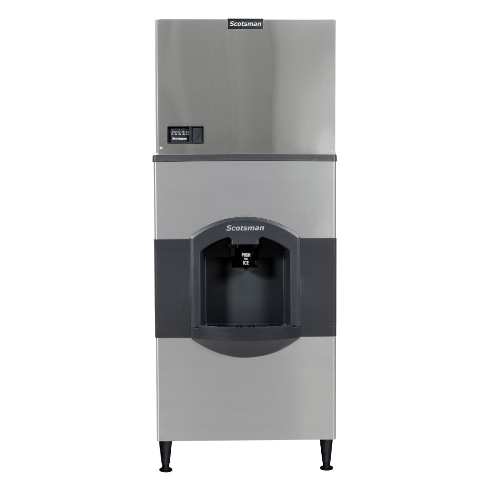 Scotsman MC0530MW-1/HD30B-1 500 lb Prodigy ELITE® Full Cube Ice Machine w/ Ice Dispenser - 180 lb Storage, Bucket Fill, 115v