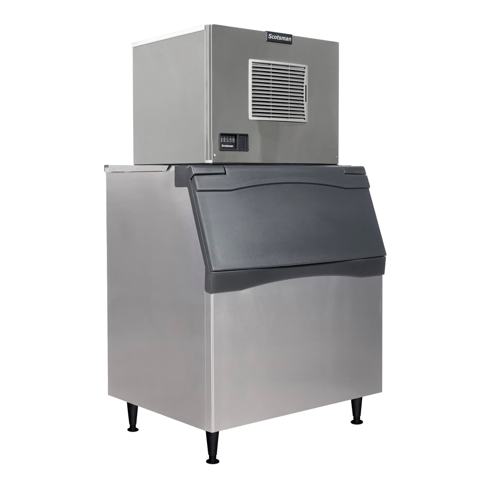 Scotsman MC0530SA-1/B842S/KBT29 525 lb Prodigy ELITE® Half Cube Ice Machine w/ Bin - 778 lb Storage, Air Cooled, 115v