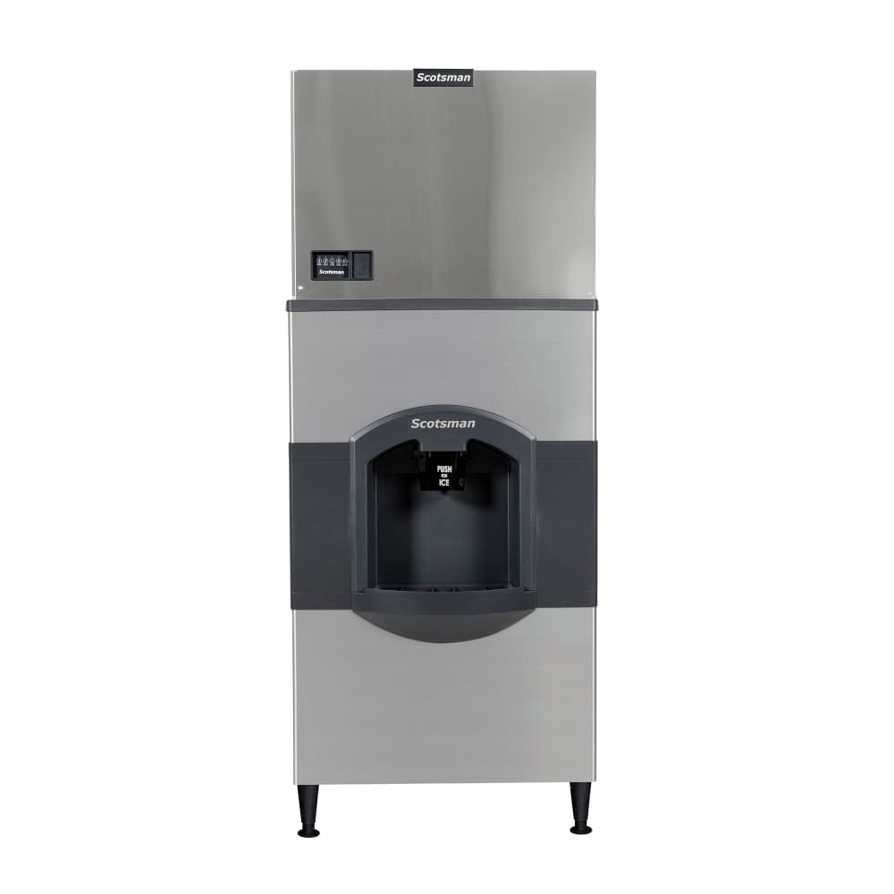 Scotsman MC0530SR-1/HD30B-1 500 lb Prodigy ELITE® Half Cube Ice Machine w/ Ice Dispenser - 180 lb Storage, Bucket Fill, 115v