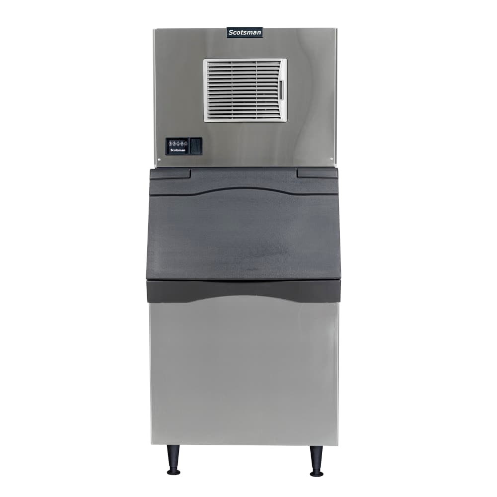 Scotsman MC0630MA-32/B530S 640 lb Prodigy ELITE® Full Cube Ice Machine w/ Bin - 536 lb Storage, Air Cooled, 208-230v