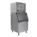 Scotsman MC0630MA-32/B530S 640 lb Prodigy ELITE® Full Cube Ice Machine w/ Bin - 536 lb Storage, Air Cooled, 208-230v thumbnail 3