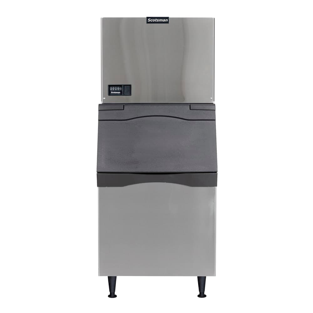 Scotsman MC0630MW-32/B530S 633 lb Prodigy ELITE® Full Cube Ice Machine w/ Bin - 536 lb Storage, Water Cooled, 208-230v