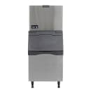 Scotsman MC0630MW-32/B530S 633 lb Prodigy ELITE® Full Cube Ice Machine w/ Bin - 536 lb Storage, Water Cooled, 208-230v thumbnail 2