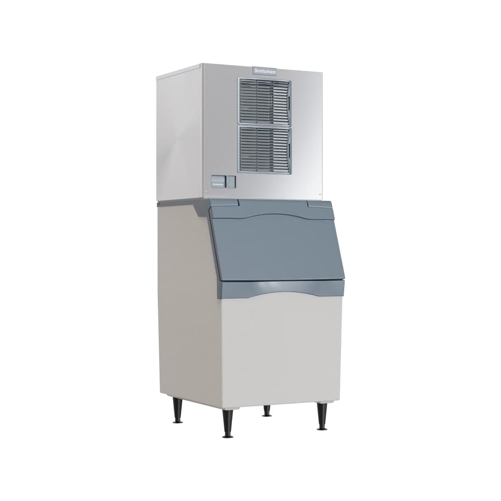 Scotsman MC0830MA-32/B530P 905 lb Prodigy ELITE® Full Cube Ice Machine w/ Bin - 536 lb Storage, Air Cooled, 208-230v