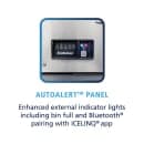 Scotsman MC0830MW-32/B530P 924 lb Prodigy ELITE® Full Cube Ice Machine w/ Bin - 536 lb Storage, Water Cooled, 208-230v thumbnail 5