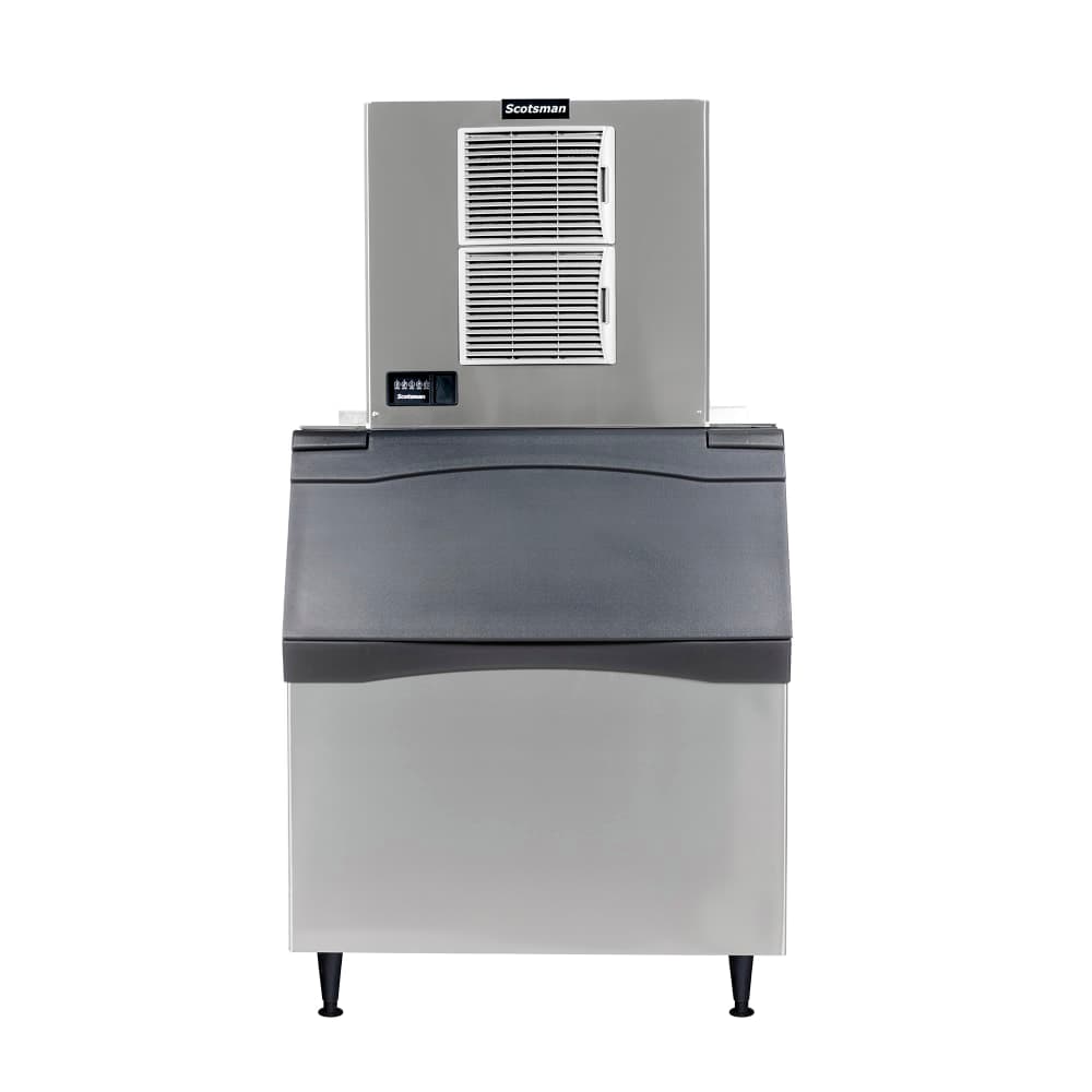Scotsman MC1030SA-32/B842S/KBT29 1077 lb Prodigy ELITE® Half Cube Ice Machine w/ Bin - 778 lb Storage, Air Cooled, 208-230v