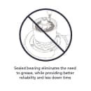 Scotsman FS0522W-1 22" Prodigy Plus® Flake Ice Machine Head - 530 lb/24 hr, Water Cooled, 115v/1ph thumbnail 6