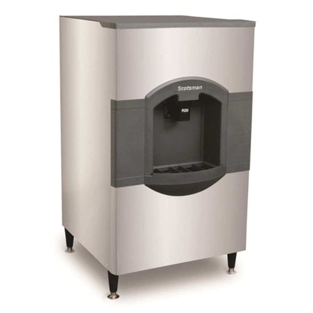 Scotsman HD30W-1 Floor Model Water & Cube Ice Dispenser - 180 lb Storage, Bucket Fill, 115v