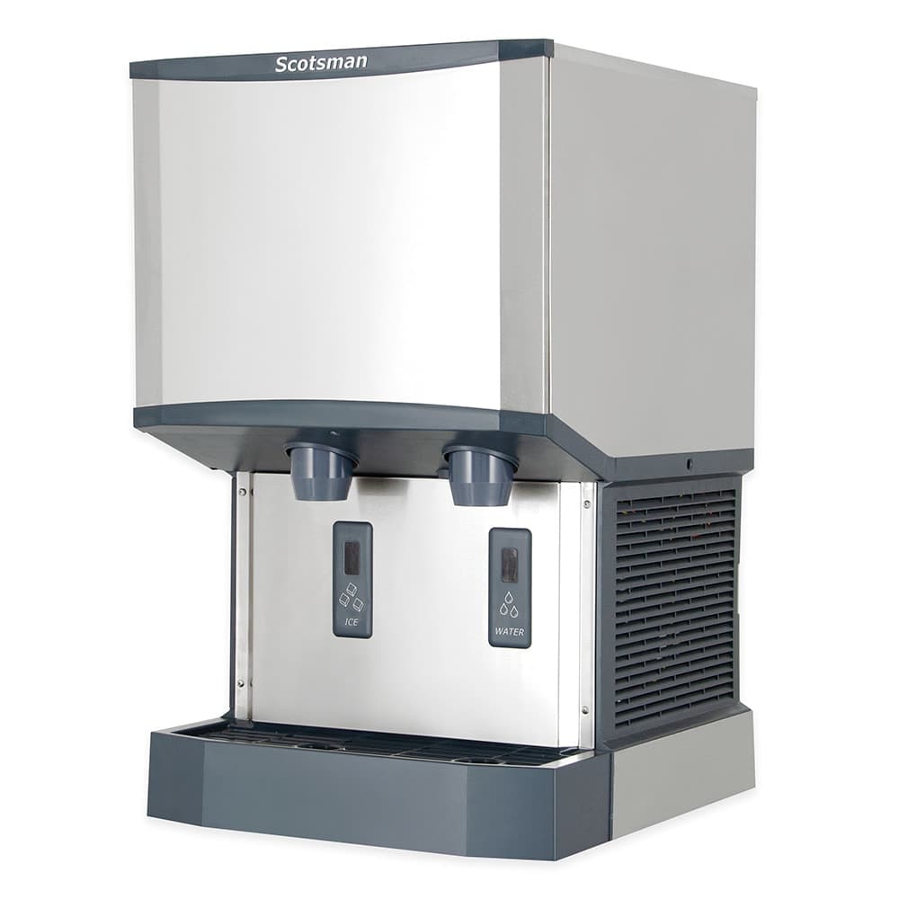 Scotsman HID525AX-1 500 lb Countertop Water & Nugget Ice Dispenser - 25 lb Storage, Cup Fill, Touch-Free Dispense, 115v