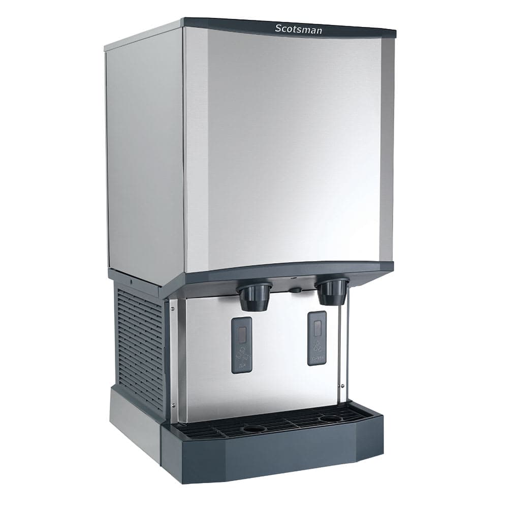 Scotsman HID540AX-1 500 lb Countertop Water & Nugget Ice Dispenser - 40 lb Storage, Cup Fill, Touch-Free Dispense, 115v