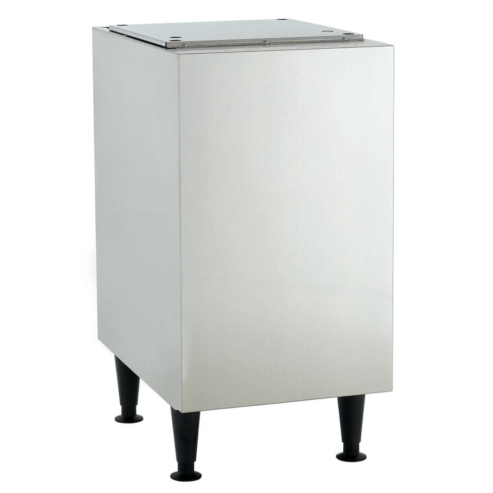 Scotsman HST16B-A 16 1/2" x 23 3/4" Stationary Equipment Stand for HID312 Ice Maker Dispenser, Enclosed Base