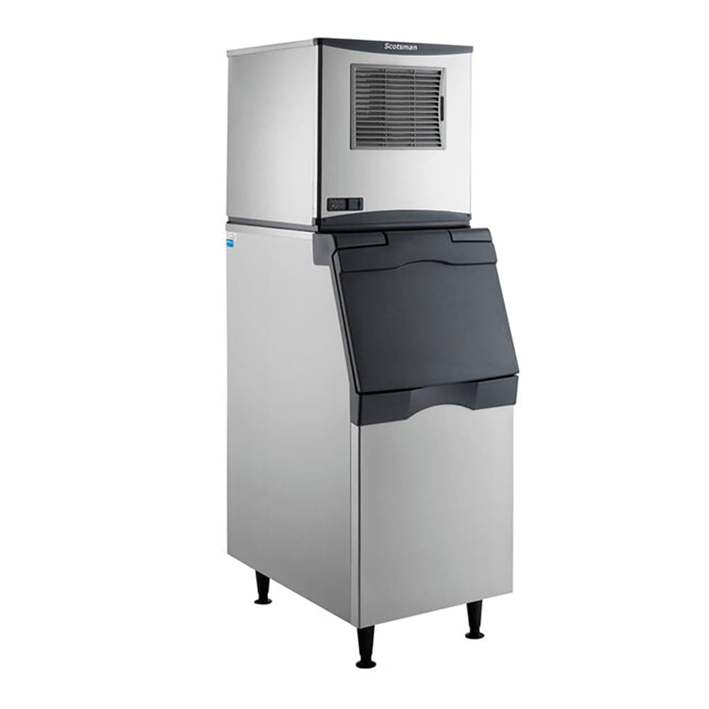 Scotsman NS0422A-1/B322S 420 lb Prodigy Plus® Nugget Ice Machine w/ Bin - 370 lb Storage, Air Cooled, Softer Nugget, 115v