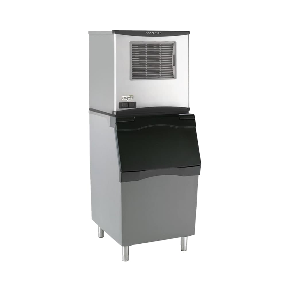 Scotsman NS0422A-1/B530P/KBT27 420 lb Prodigy Plus® Nugget Ice Machine w/ Bin - 536 lb Storage, Air Cooled, Softer Nugget, 115v