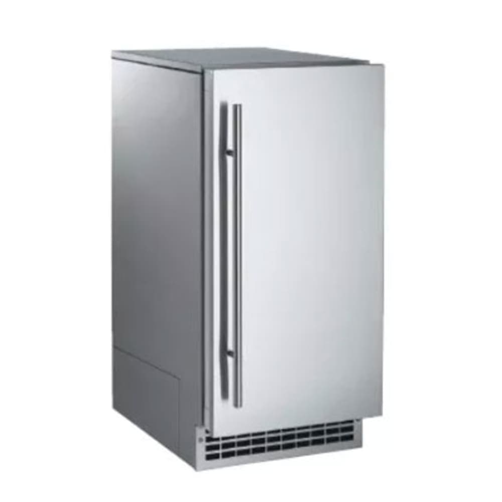 Scotsman SCN60GA-1SS 14 7/8"W Nugget Undercounter Ice Machine - 85 lbs/day, Air Cooled, Gravity Drain, 115v
