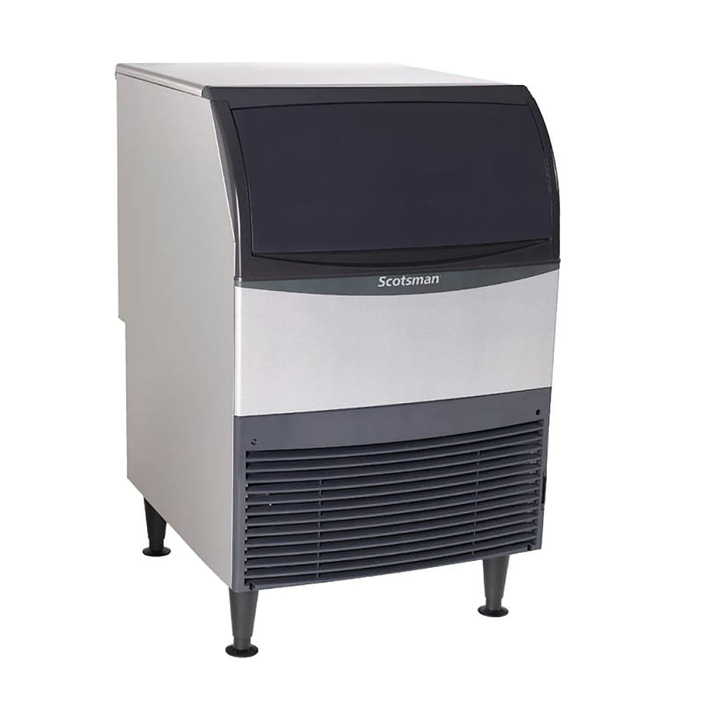 Scotsman UC2024SW-1 24"W Half Cube Undercounter Ice Machine - 230 lbs/day, Water Cooled, Gravity Drain, 115v