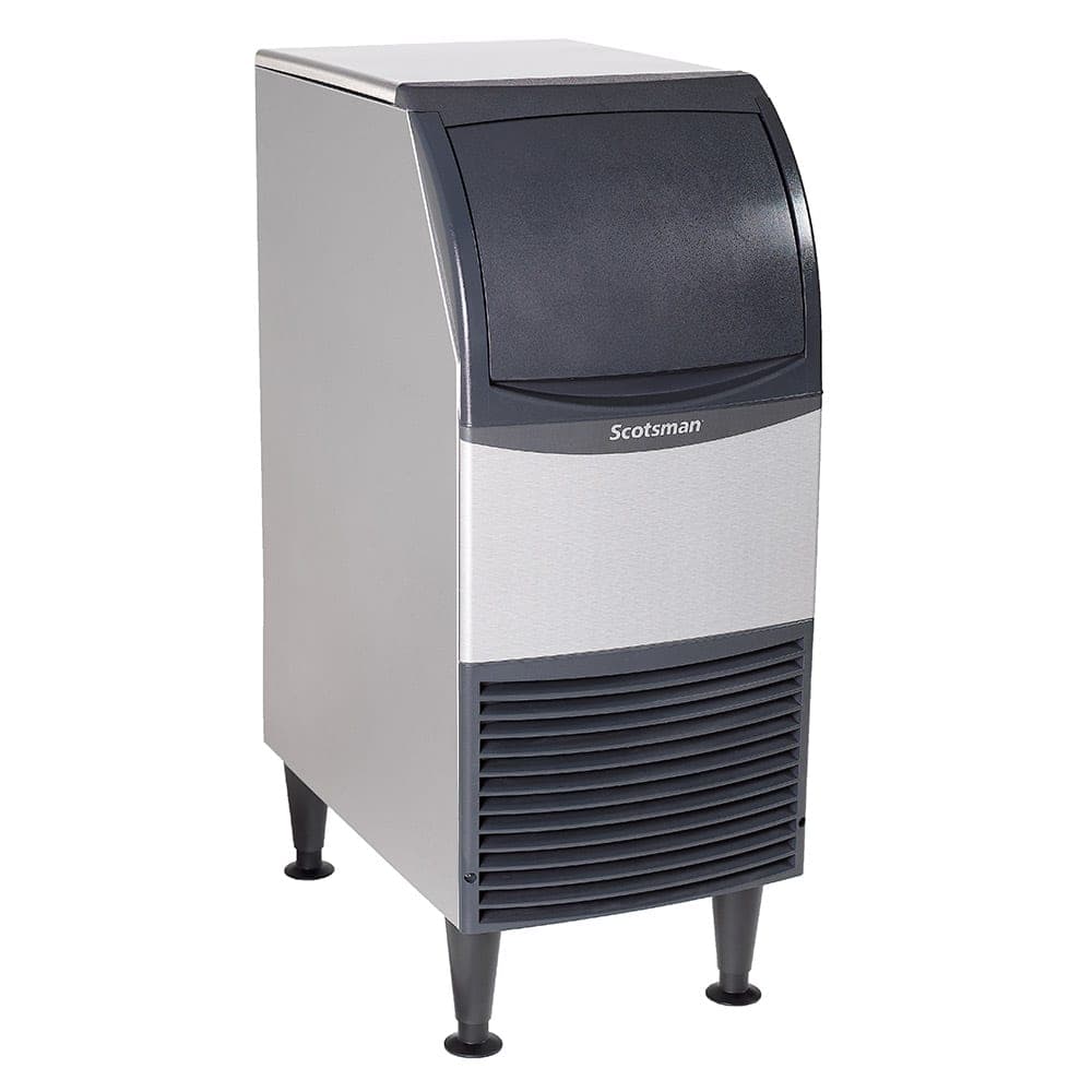 Scotsman UF0915AX-1 15"W Flake Undercounter Ice Machine - 96 lbs/day, Air Cooled, Gravity Drain, 115v