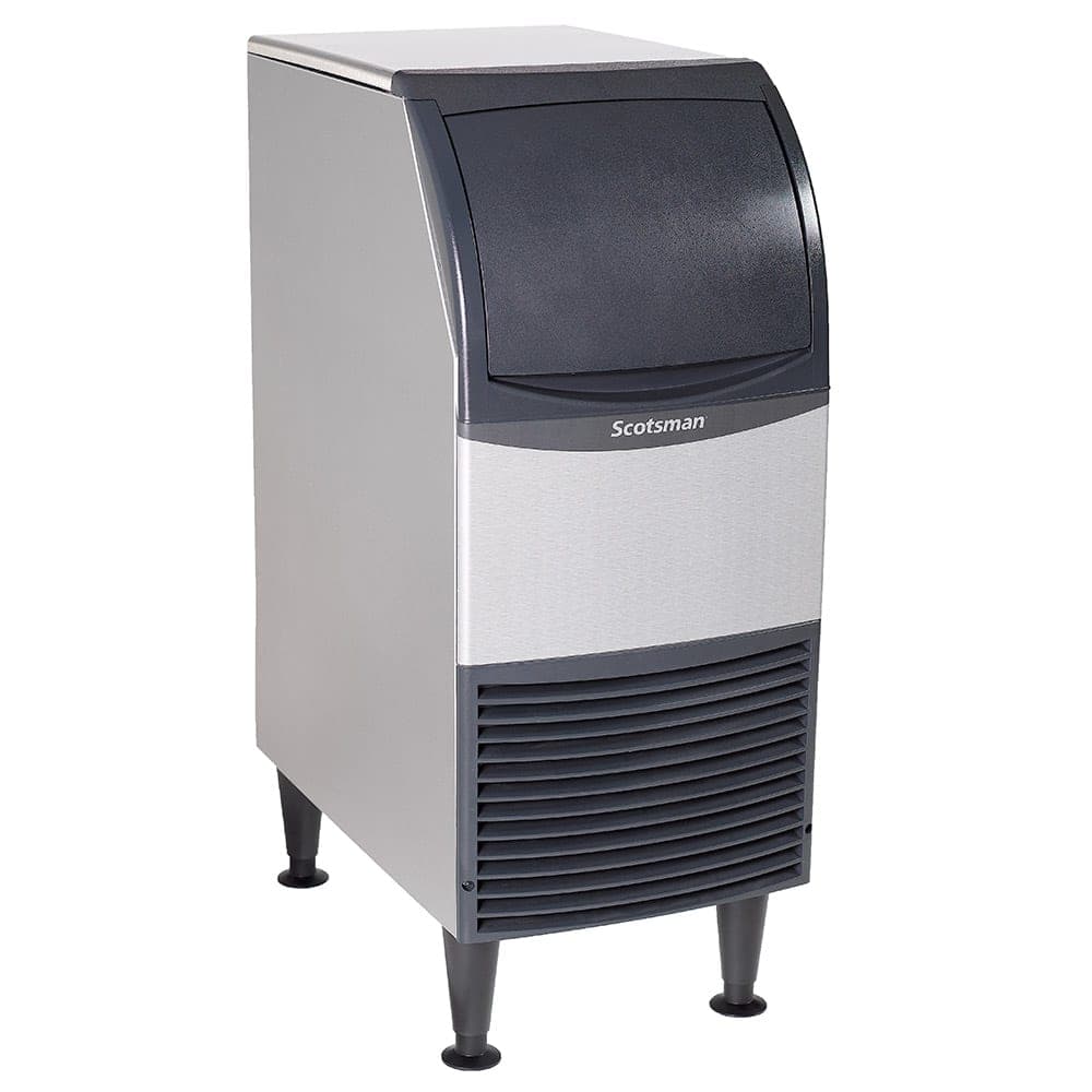 Scotsman UN1215AX-1 15"W Nugget Undercounter Ice Machine - 129 lbs/day, Air Cooled, Gravity Drain, 115v