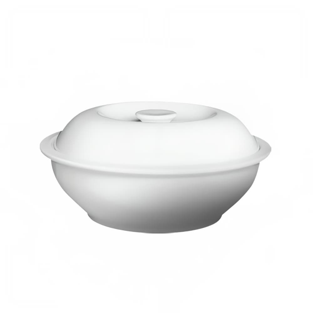 Cameo China 48 oz Imperial Casserole Dish - Ceramic, White (210-294)