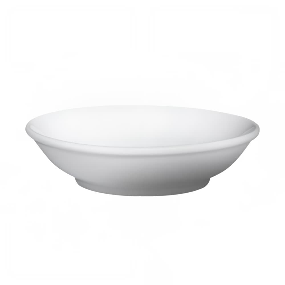 Cameo China 3 oz Imperial Sauce Dish - Ceramic, White (210-41)